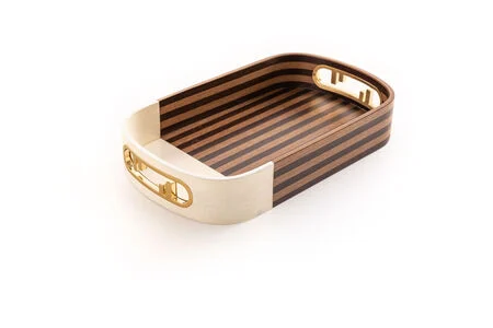 Fendi o'lock oval Tray